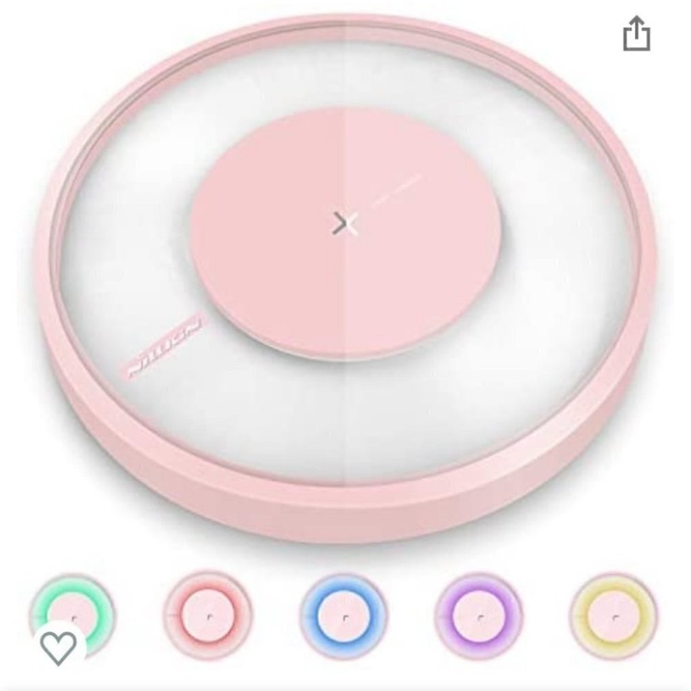 iphone Android Charger pink with usb cable